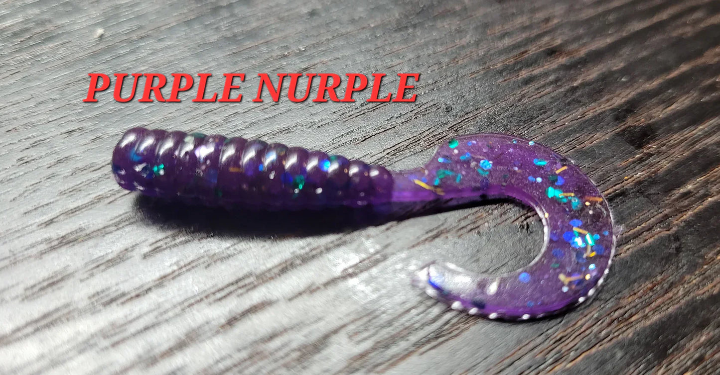 Curly Grub - Purple Nurple