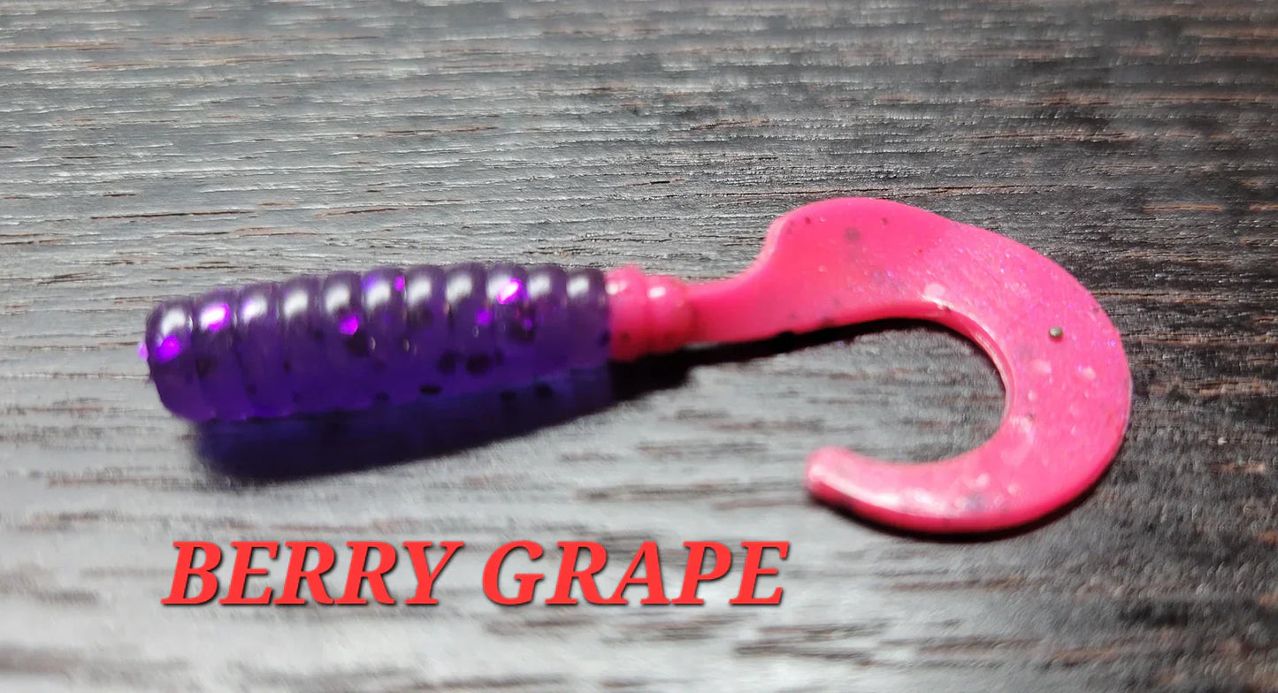 Curly Grub - Berry Grape