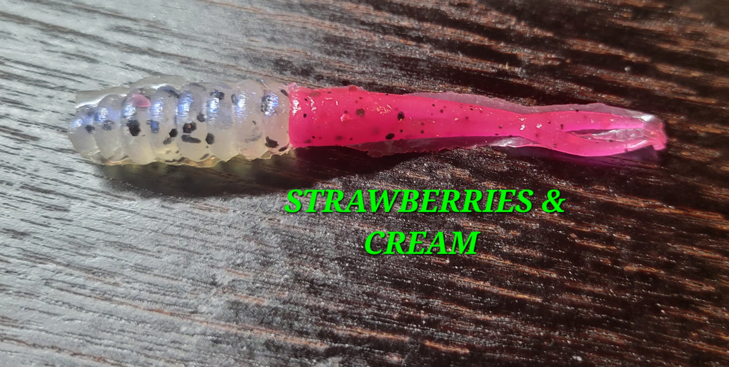Split Tail Fry - Strawberries & cream