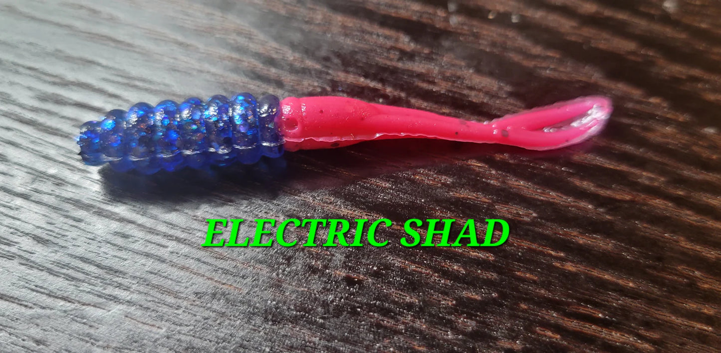 Split Tail Fry - Electric Shad
