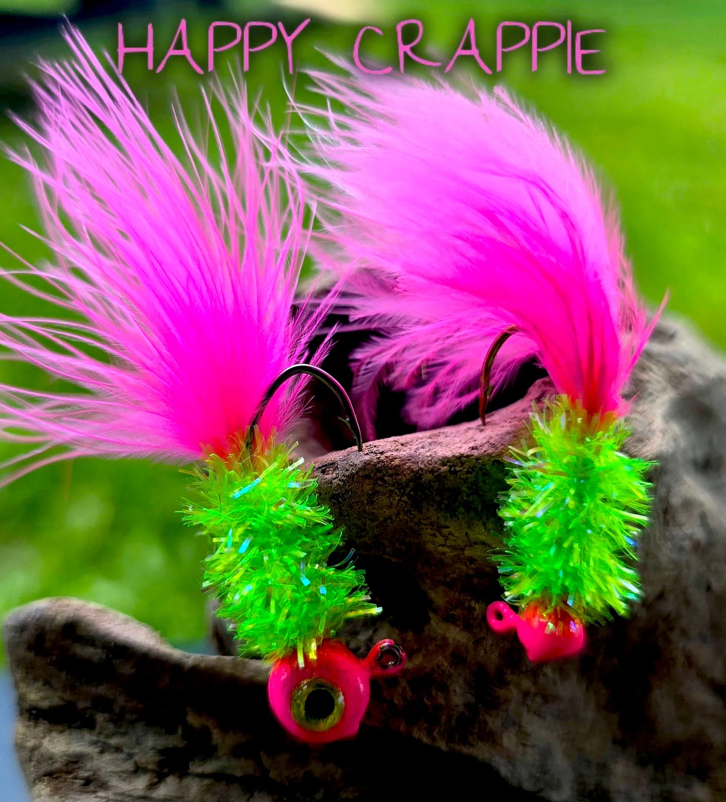 Hand Tie - Happy Crappie