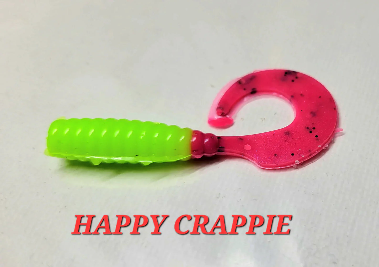 Curly Grub - Happy Crappie