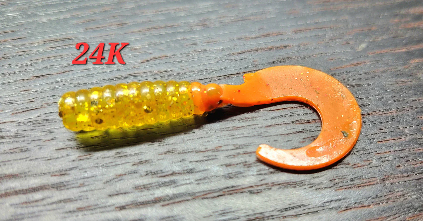 Curly Grub - 24 Karat