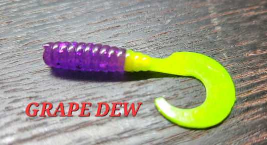 Curly Grub - Grape Dew