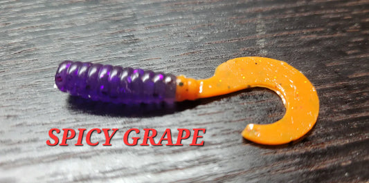 Curly Grub - Spicy Grape