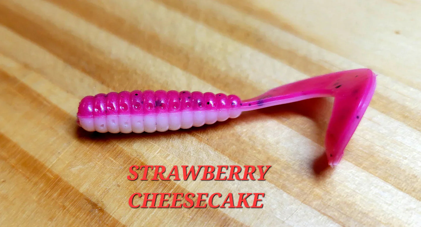 Curly Grub - Strawberry Cheesecake