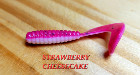Curly Grub - Strawberry Cheesecake