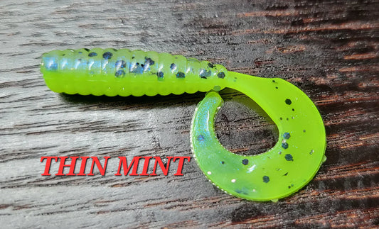 Curly Grub - Thin Mint
