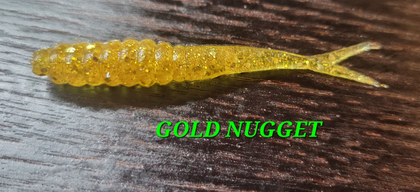 2.5IN SPLIT TAIL FRY 100 COUNT