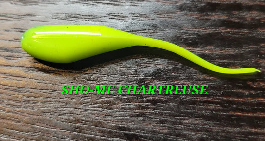 Sho-Me Shad - Sho-Me Chartreuse