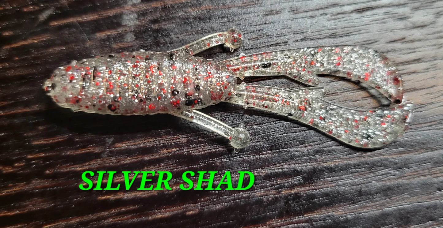 Mini Mud Bug - Silver Shad