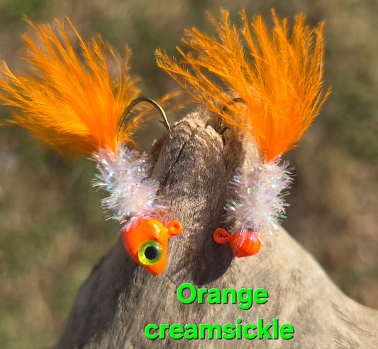 Hand Tie - Creamsicle